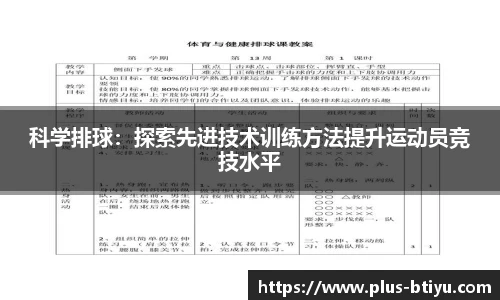 科学排球：探索先进技术训练方法提升运动员竞技水平